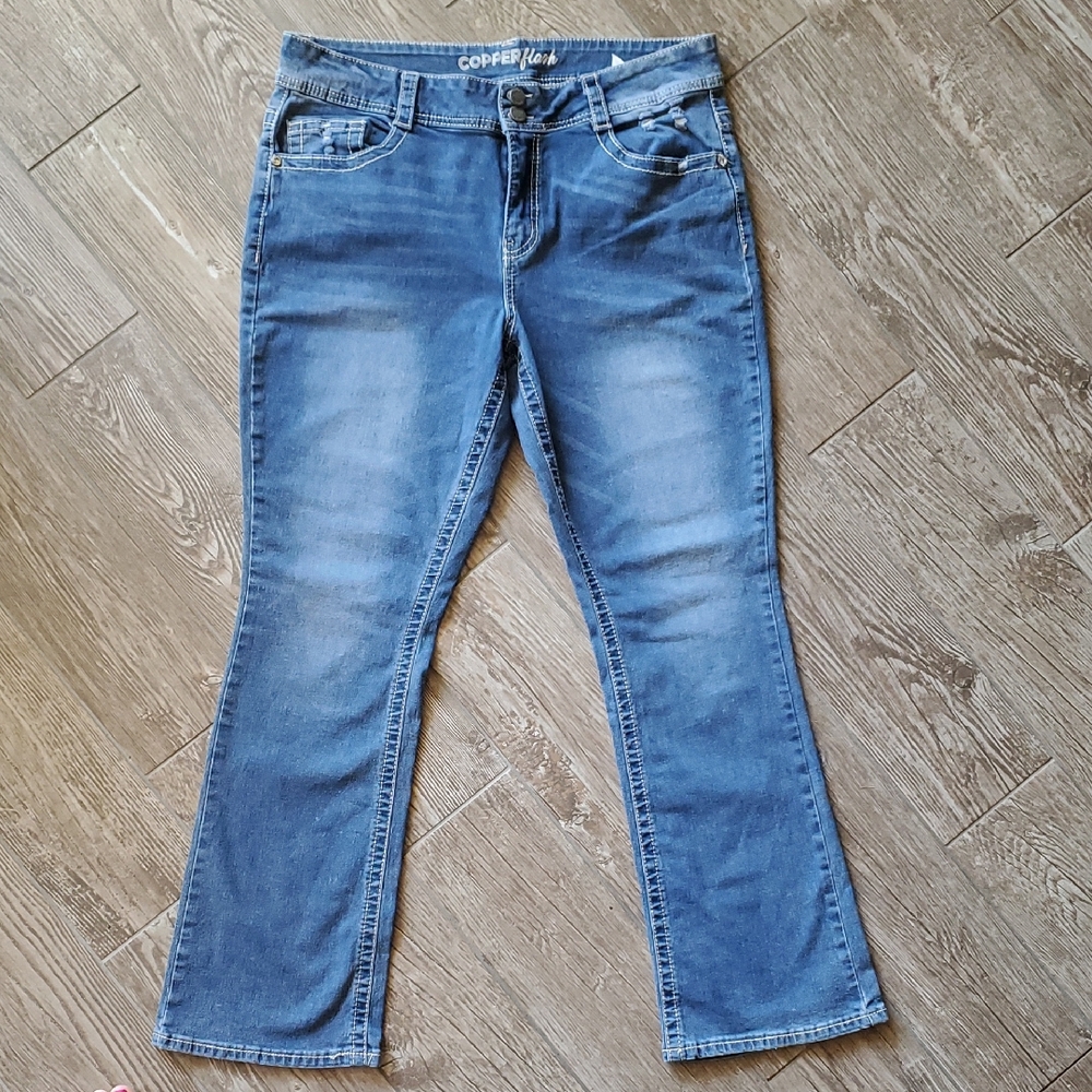 Copper Jeans Women's Classic Boot Cut Denim Size 16 Curvy
